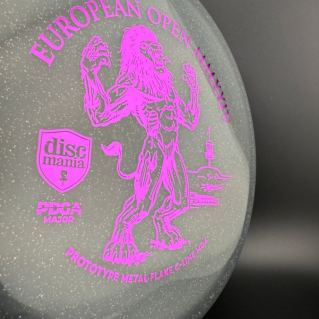 Prototype Metal Flake C-Line MD4 - European Open Discmania