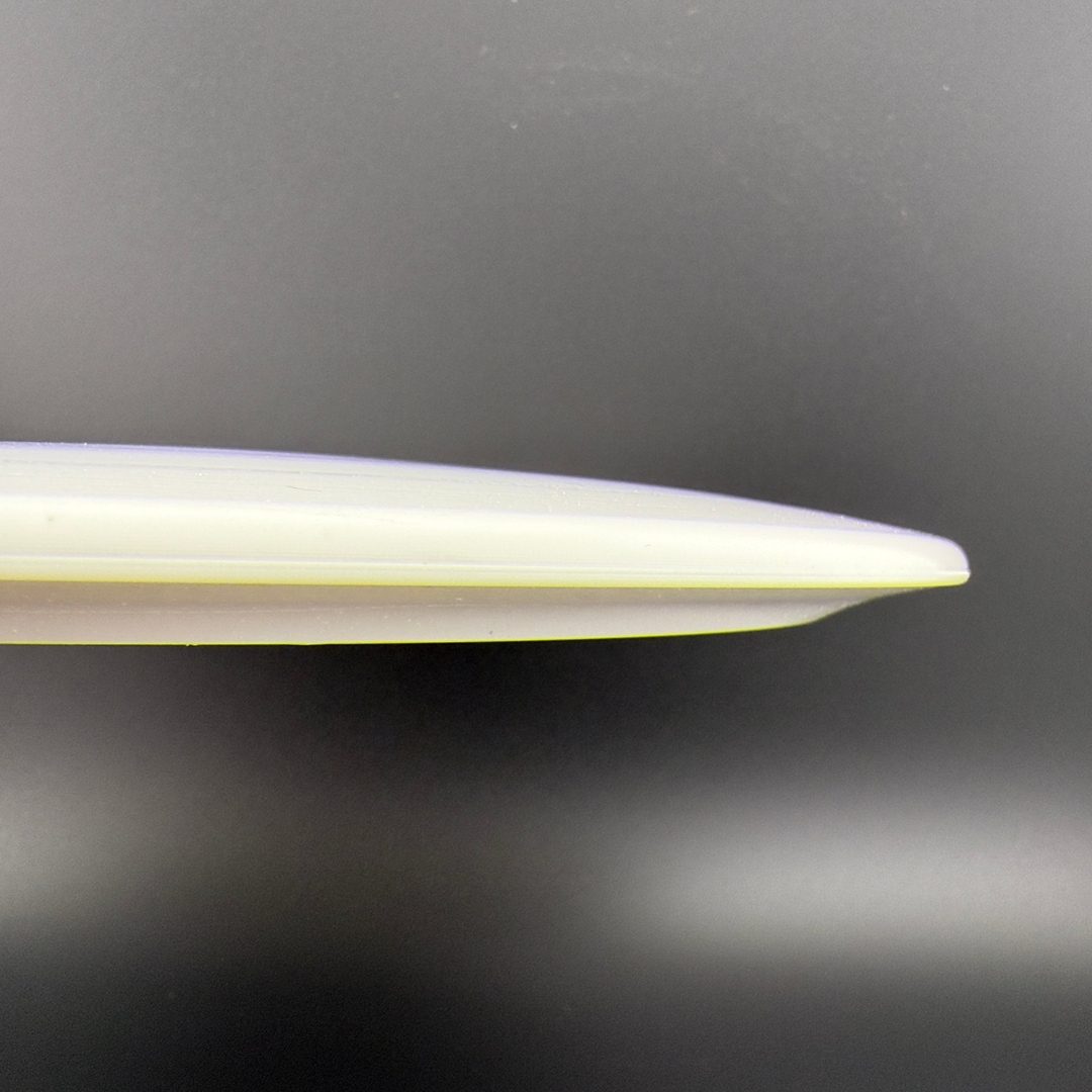 White ESP Raptor - Bottom Stamp Dyer's Delight Discraft