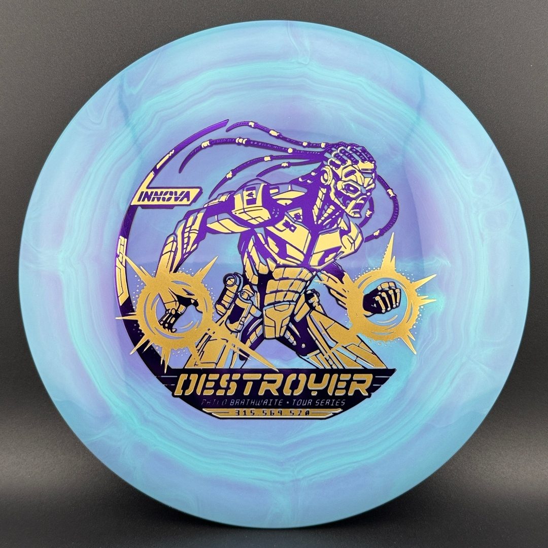 Swirly Star Destroyer - Philo Brathwaite 2026 Tour Series Innova