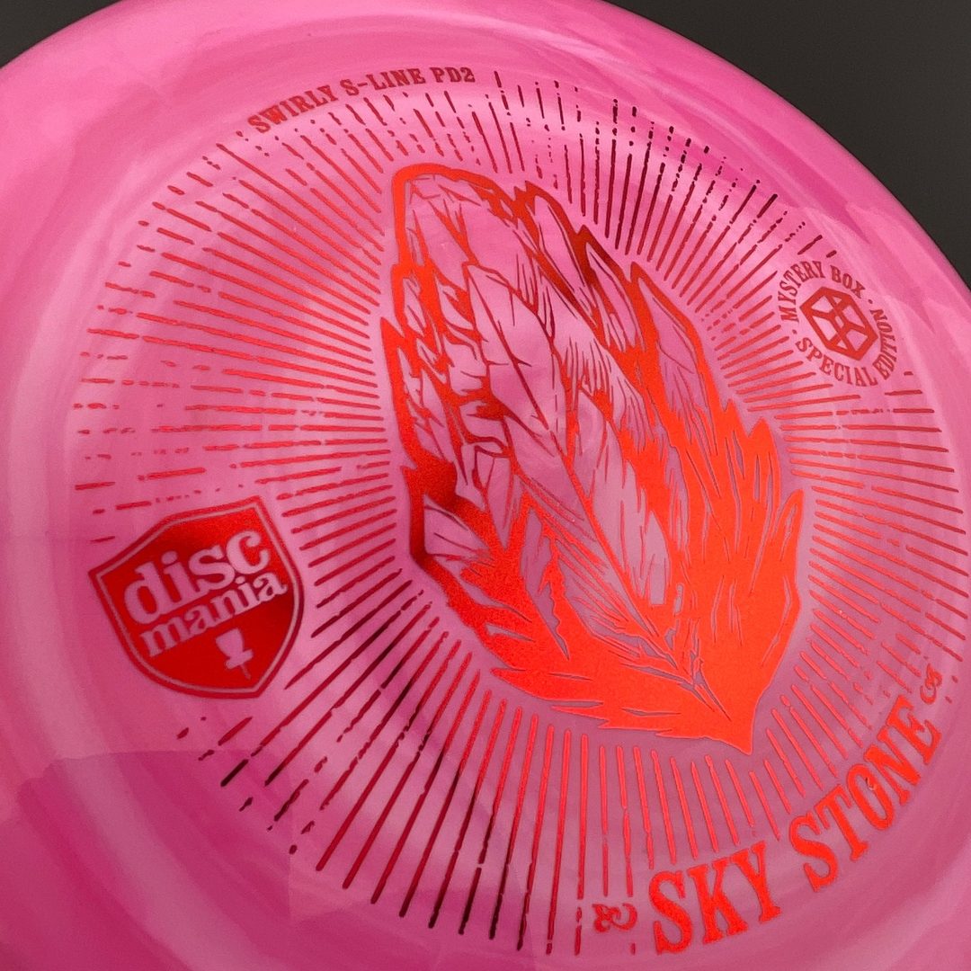 Swirly S-line PD2 First Run - "Sky Stone" MB '23 - 303 Open Bottom Stamp Discmania