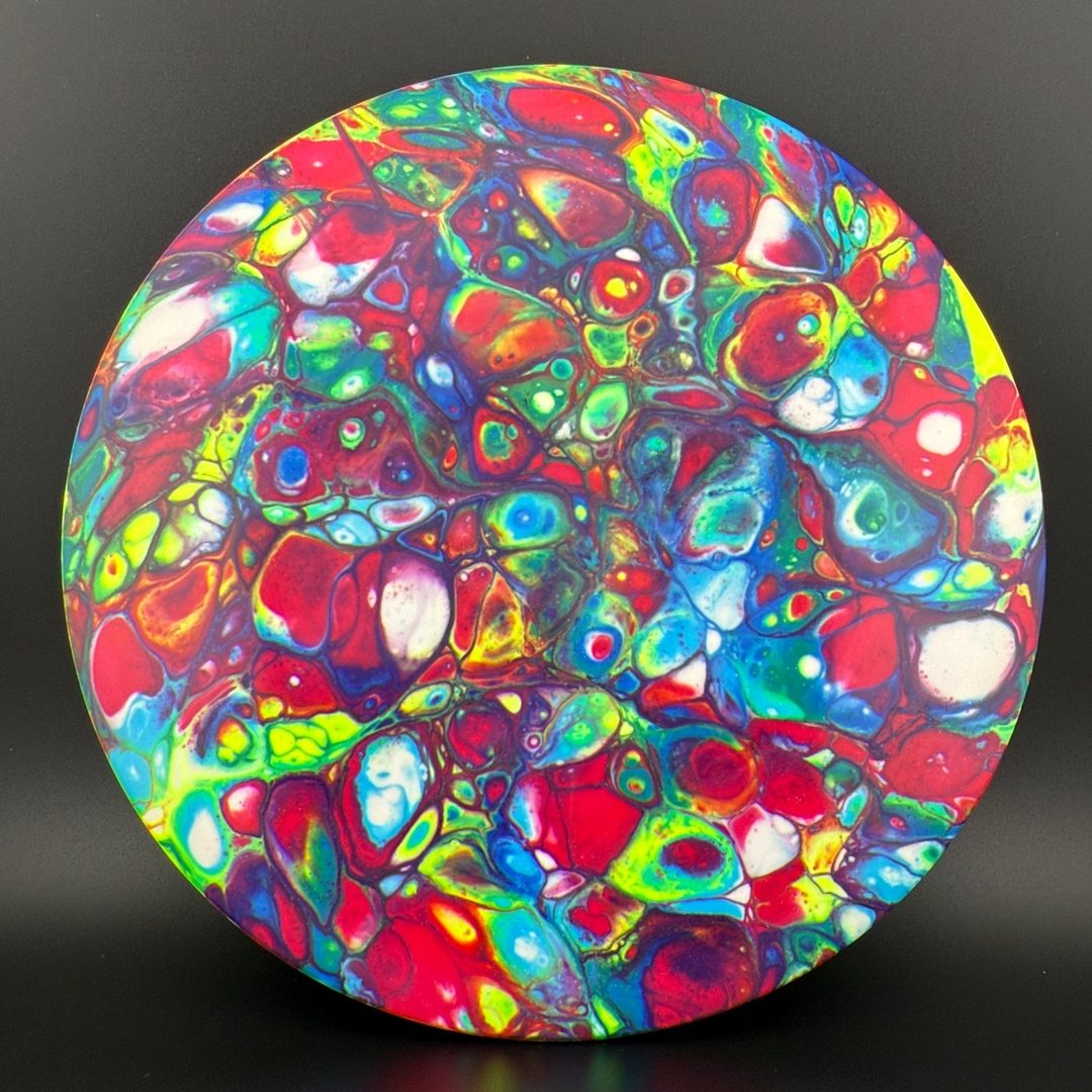 White ESP Passion - Greazy Dyed - Bottom Stamp Discraft