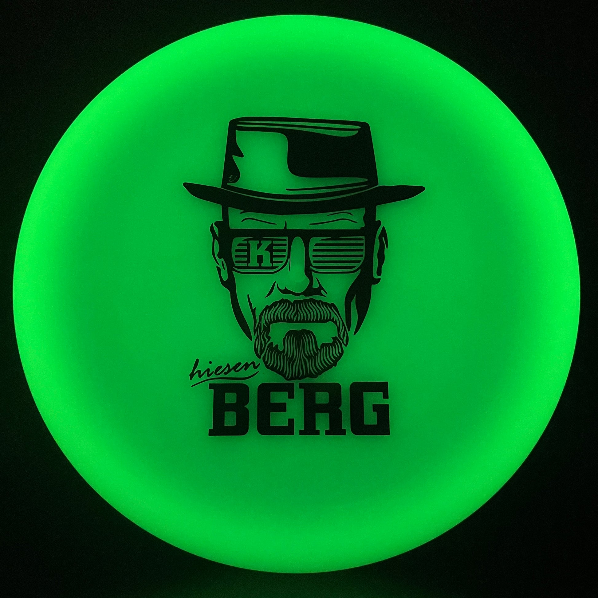 K1 Glow Berg - "HiesenBERG" - Limited Edition Stamp Kastaplast