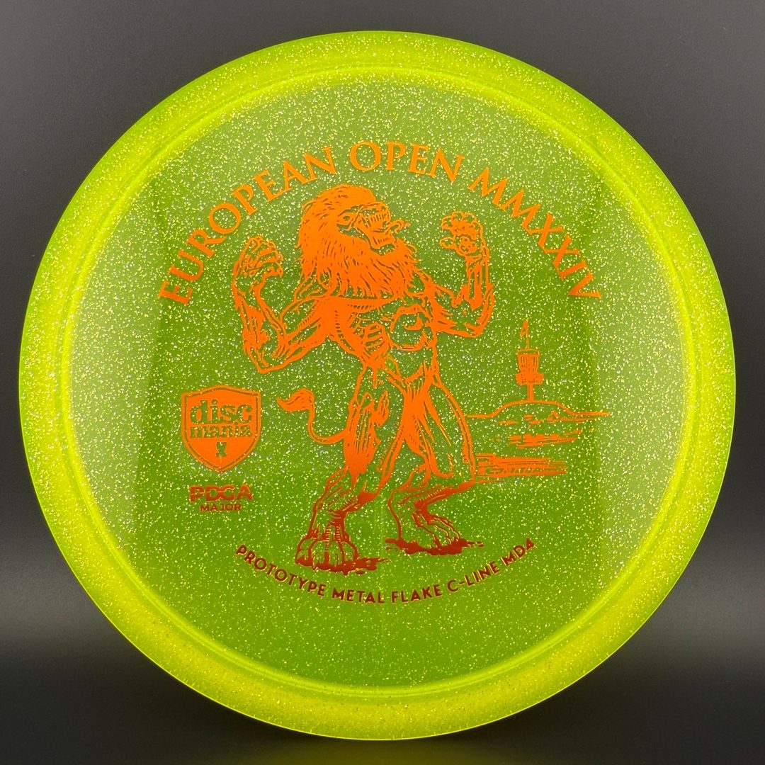 Prototype Metal Flake C-Line MD4 - European Open Discmania