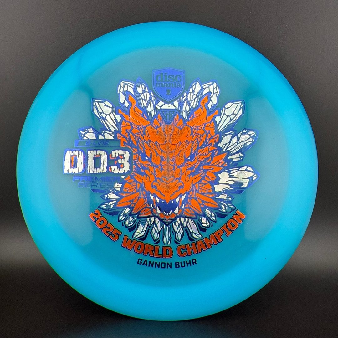 Q-Line DD3 - Gannon Buhr 2025 World Champion Discmania