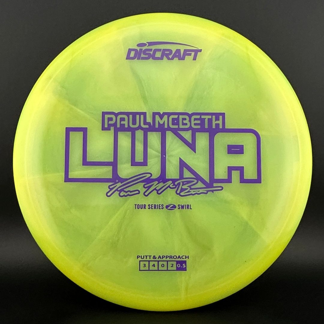 Z Swirl Luna - 2025 Paul McBeth Tour Series Discraft