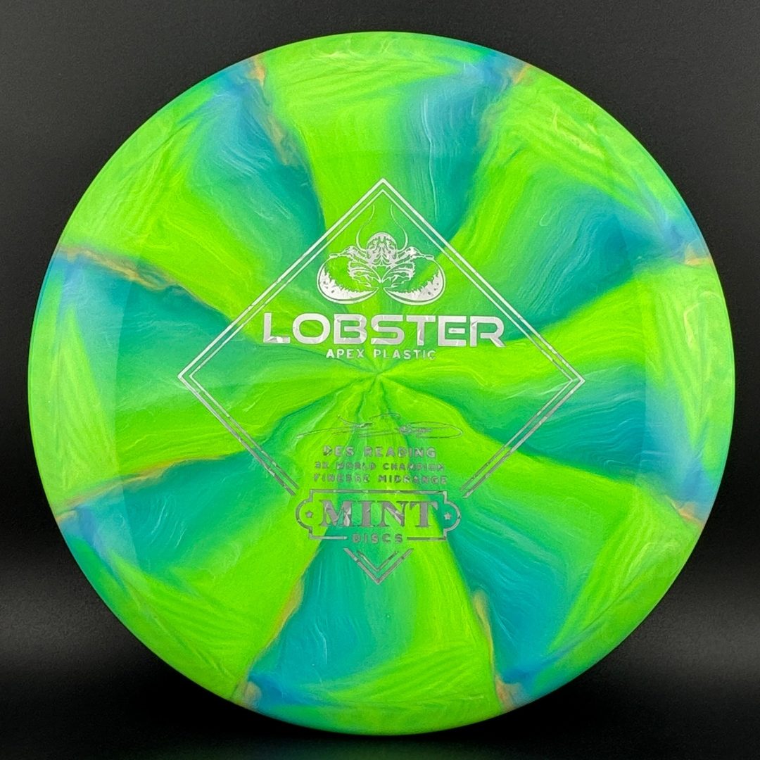 Apex Swirl Lobster - 4th Run - Des Reading Edition MINT Discs