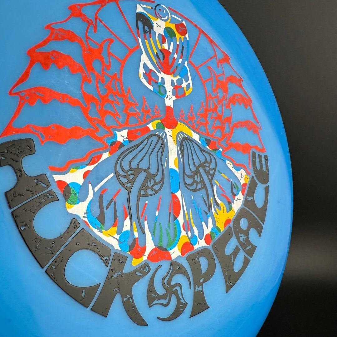 Soft Neo Spore - Huk Lab Peace Triple Foil Stamp Discmania