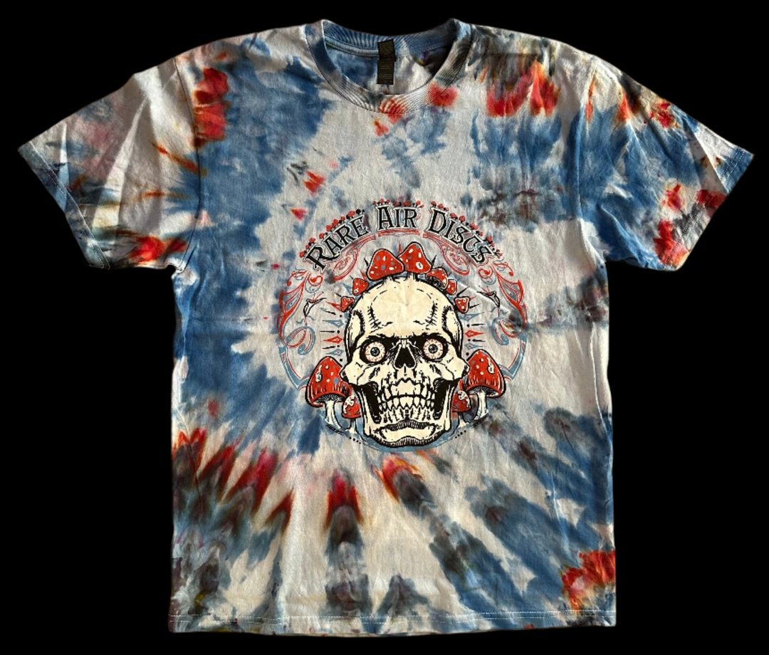 Crushin' Amanitas Tie-Dye Shirt - Produced by Thunder Shout Rare Air Discs