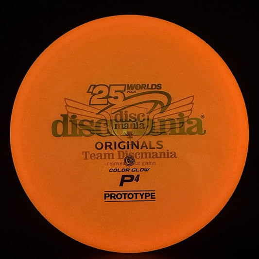 Color Glow C-Line P4 - Prototype - Team Discmania Discmania