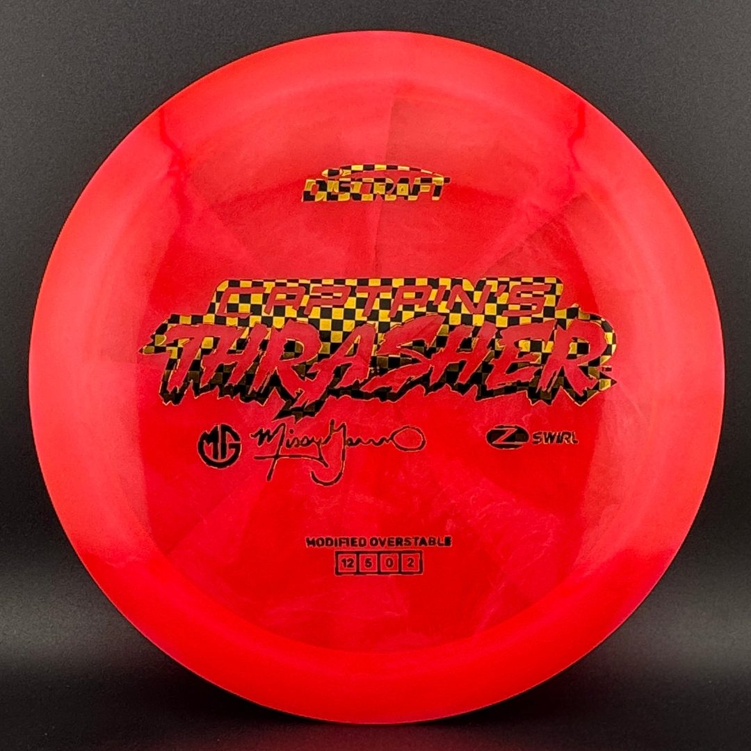 Swirly Z Captain's Thrasher - Missy Gannon 2026 Discraft