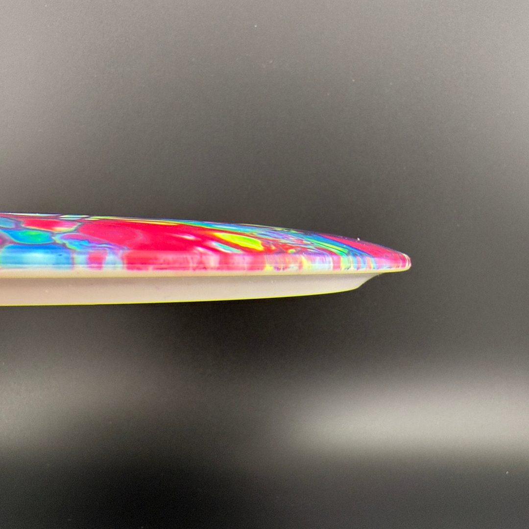 White ESP Passion - Greazy Dyed - Bottom Stamp Discraft