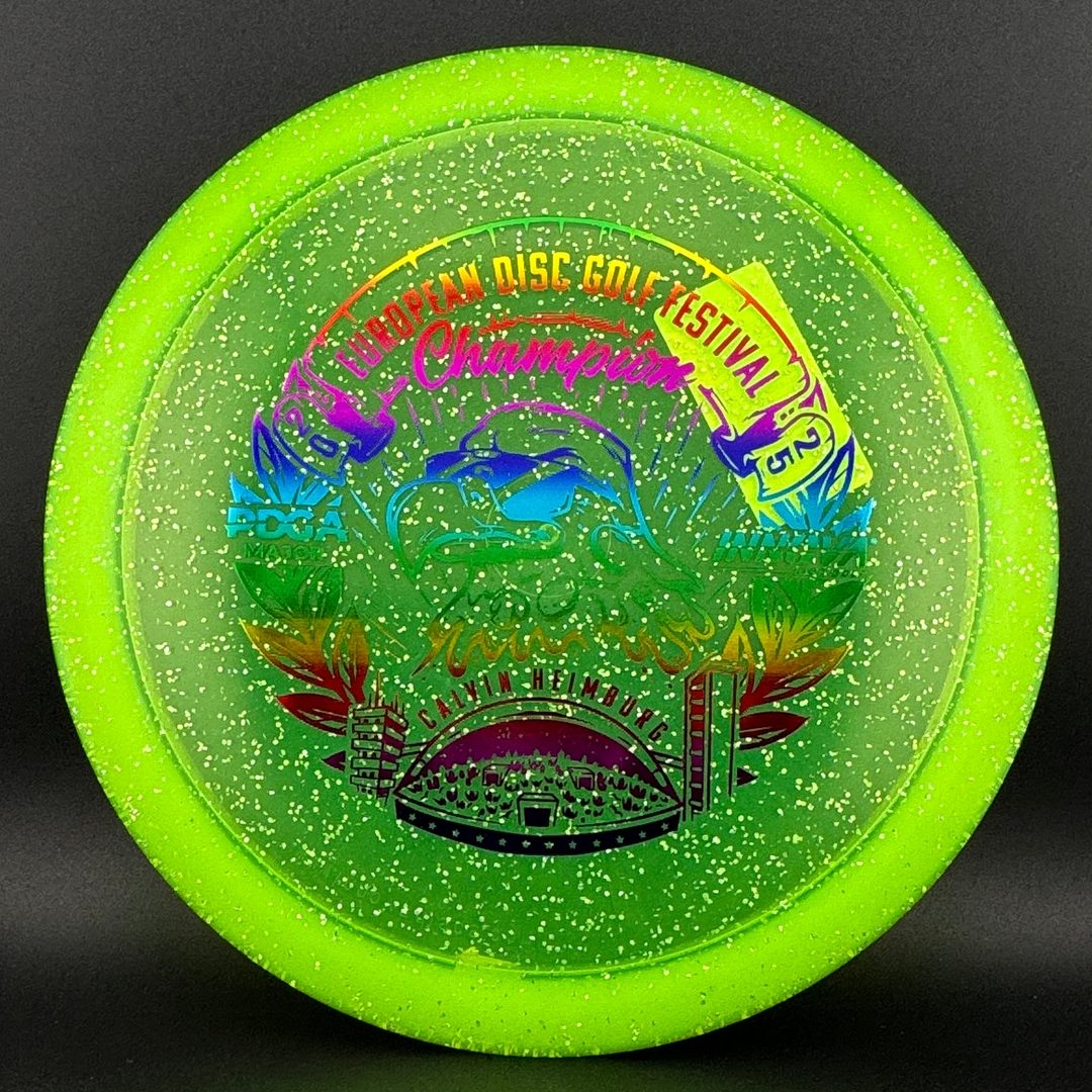 Metal Flake Champion Eagle - Calvin Heimburg 2025 EU Festival Champion Innova