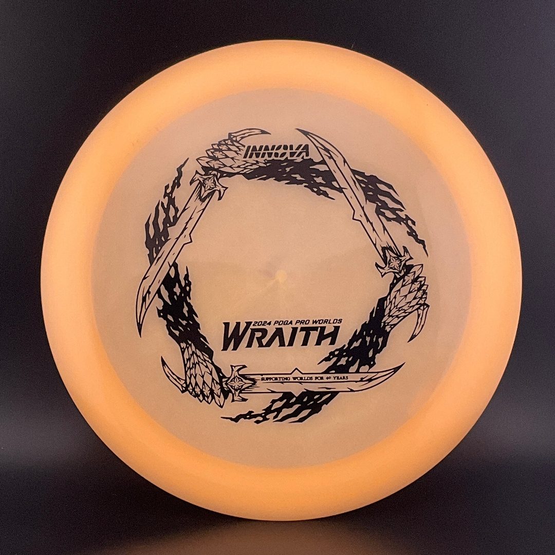 Color Glow Champion Wraith - 2024 PDGA Pro Worlds Innova
