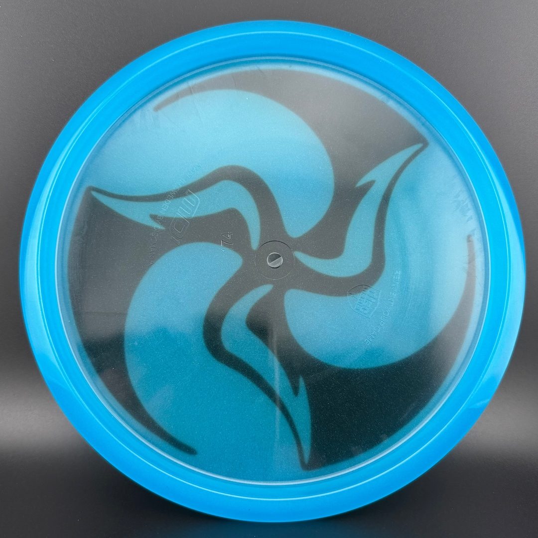 Color Glow C-Line MD1 - Official Tri-Fly Huk Dyed X-Out Discmania