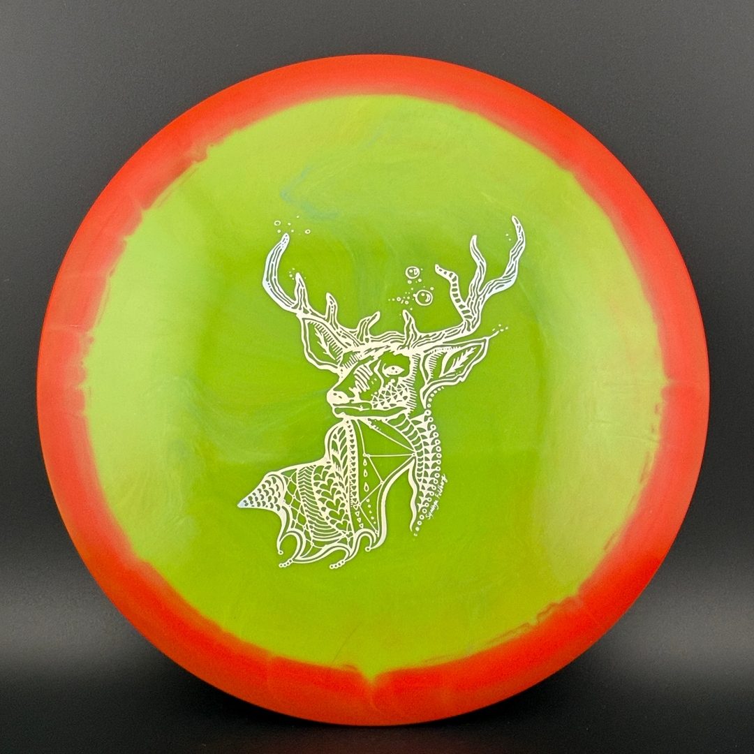 Gold Orbit Jade - Feldberg Elk Stamp Latitude 64