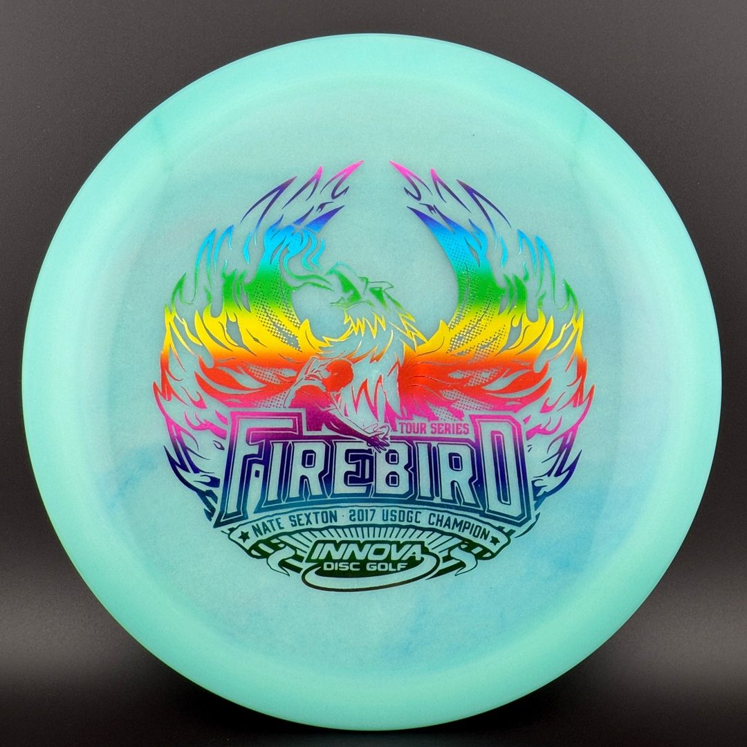 2018 Glow Champion Firebird - Halo Swirls - Nate Sexton Tour Series Innova
