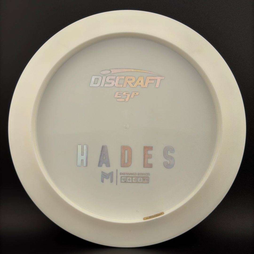 White ESP Hades - Bottom Stamp Dyer's Delight - Paul McBeth Discraft