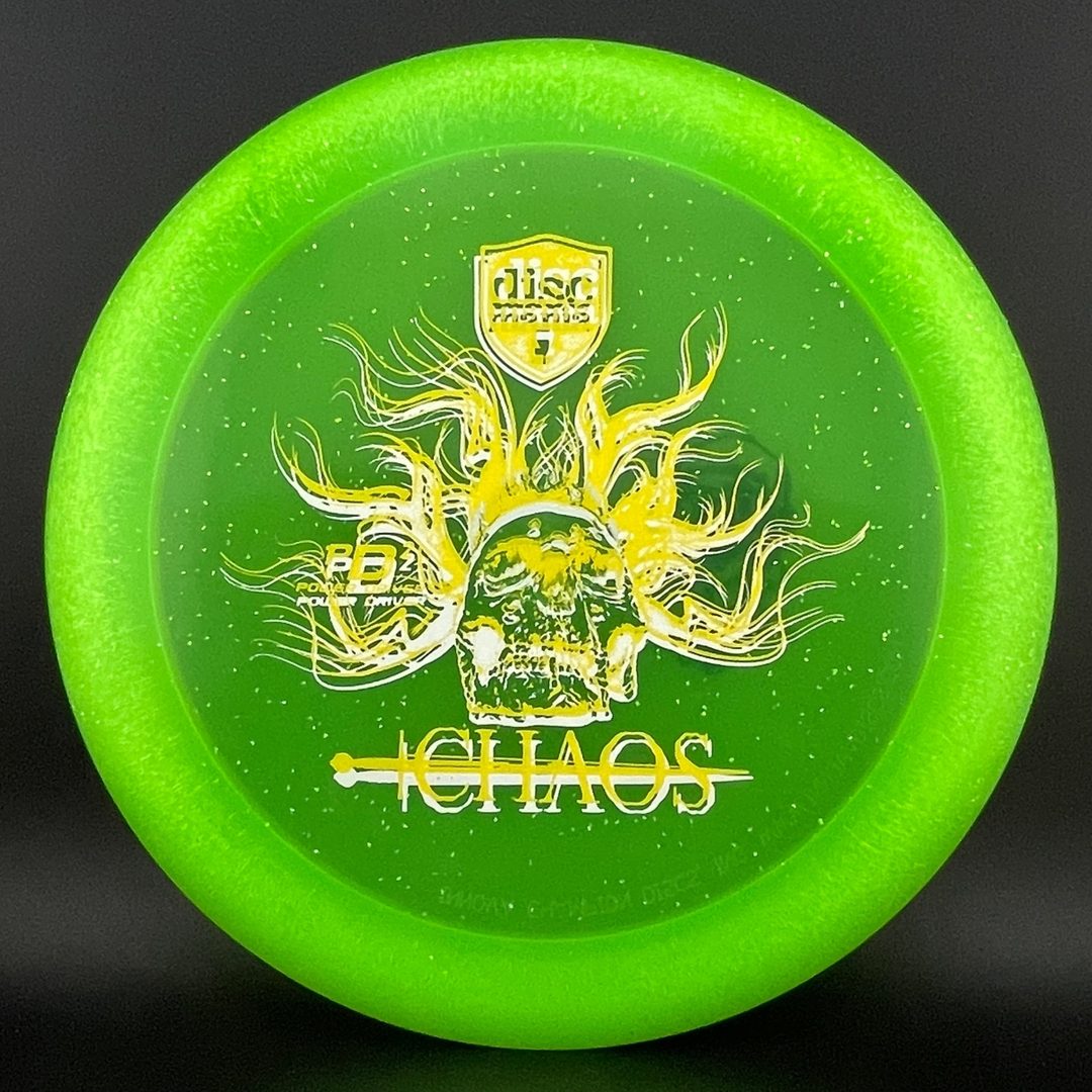 Metal Flake C-Line PD2 Penned - Chaos Double Stamp *Colten Stash* Discmania