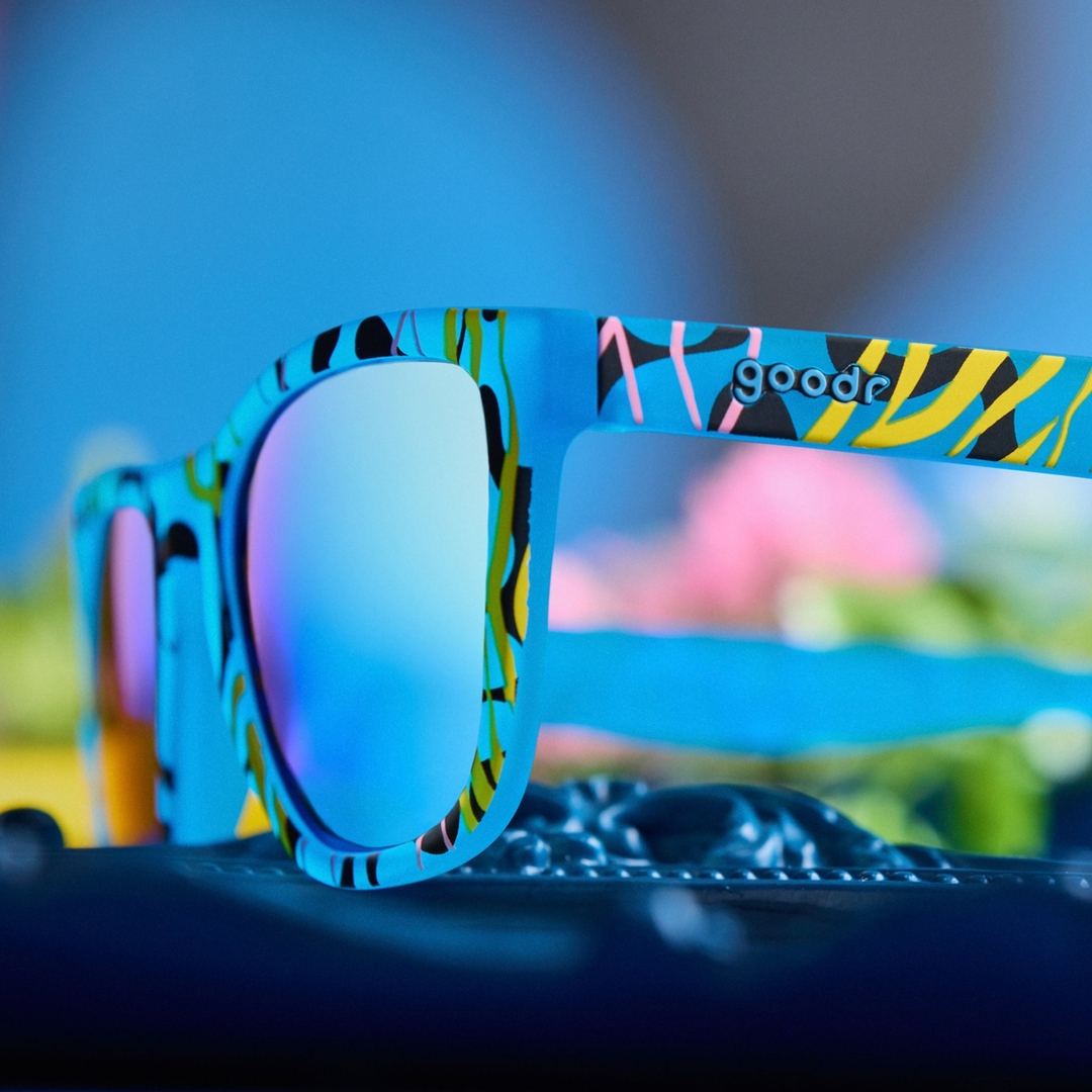 "Boozy Blue Mystery” - Limited OG Polarized Sunglasses Goodr