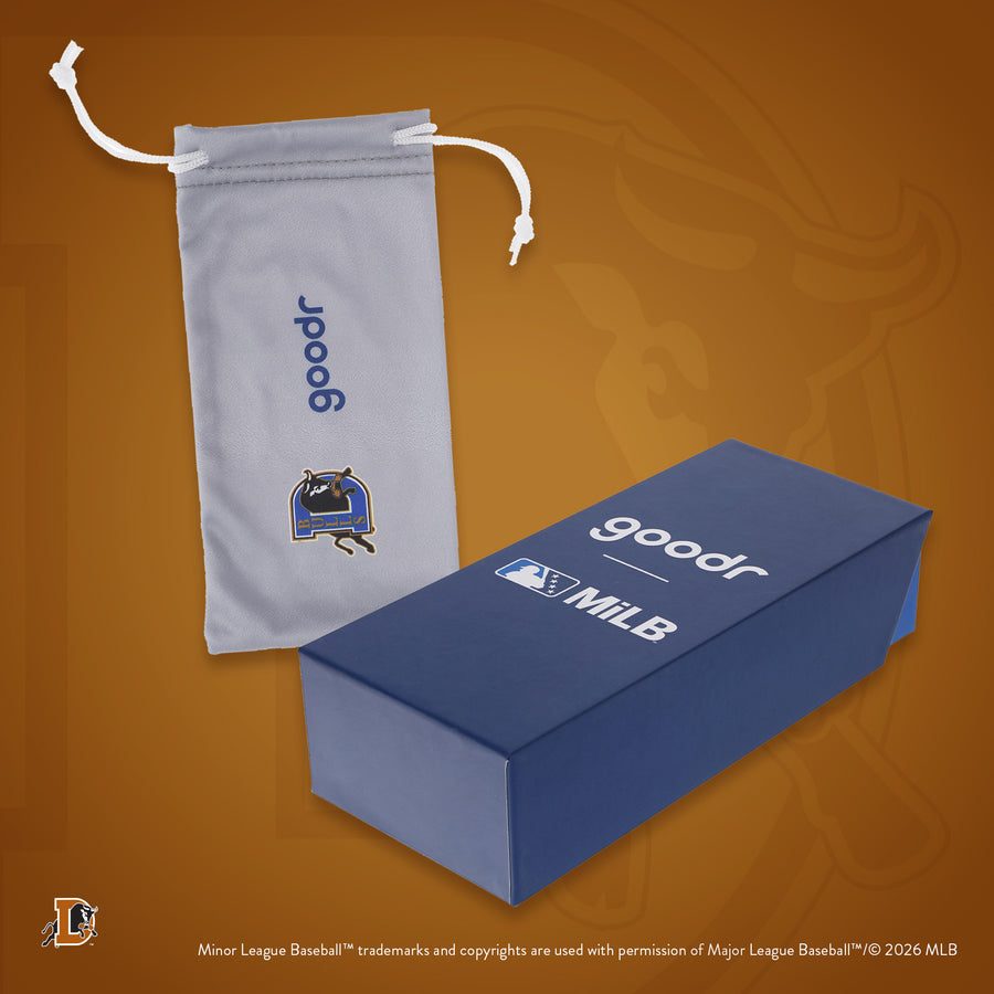 "Bulls Charge Energy" Durham MiLB Polarized Sunglasses Goodr