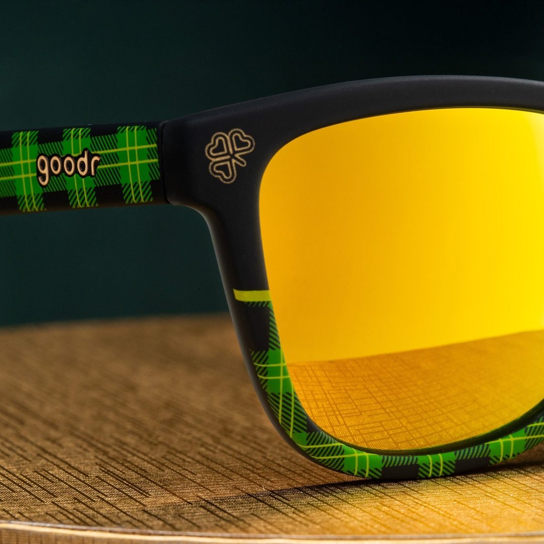 "Clash Of The Tartans” St Patty's Day OG Polarized Sunglasses Goodr