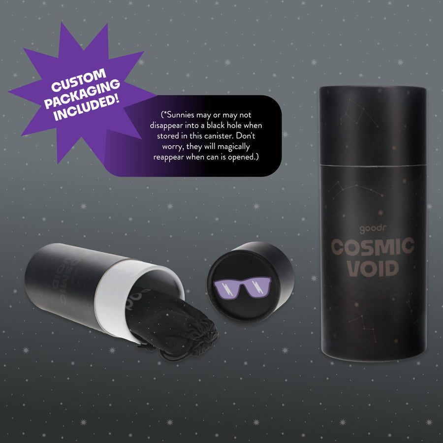 "Experiencing A Solar Flare-Up" VRG Polarized Sunglasses Goodr