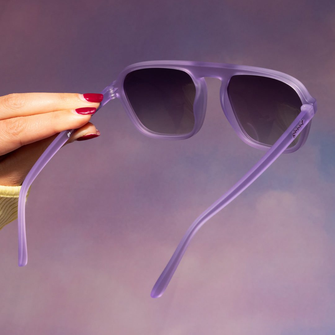 “Frozen Grape Escape" Limited RETRO G Polarized Sunglasses Goodr
