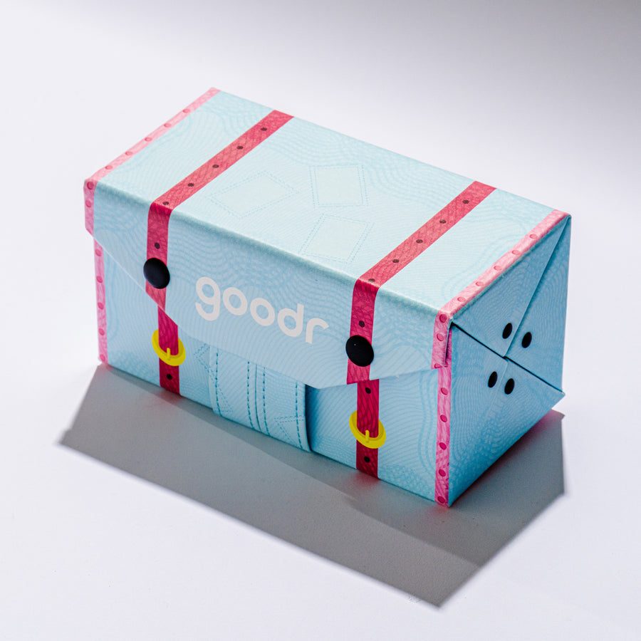 "Globetrotter's Suitcase” Multi Sunglasses Case Goodr