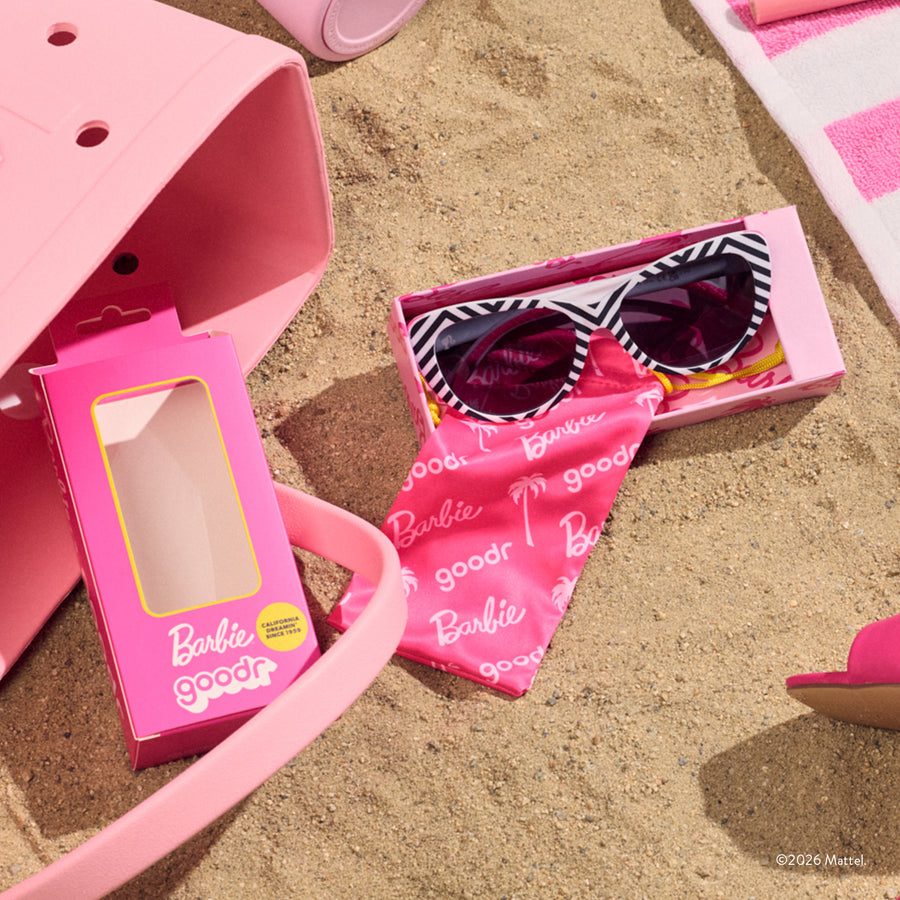 "Iconic Since 1959" Barbie Glam G Polarized Sunglasses Goodr