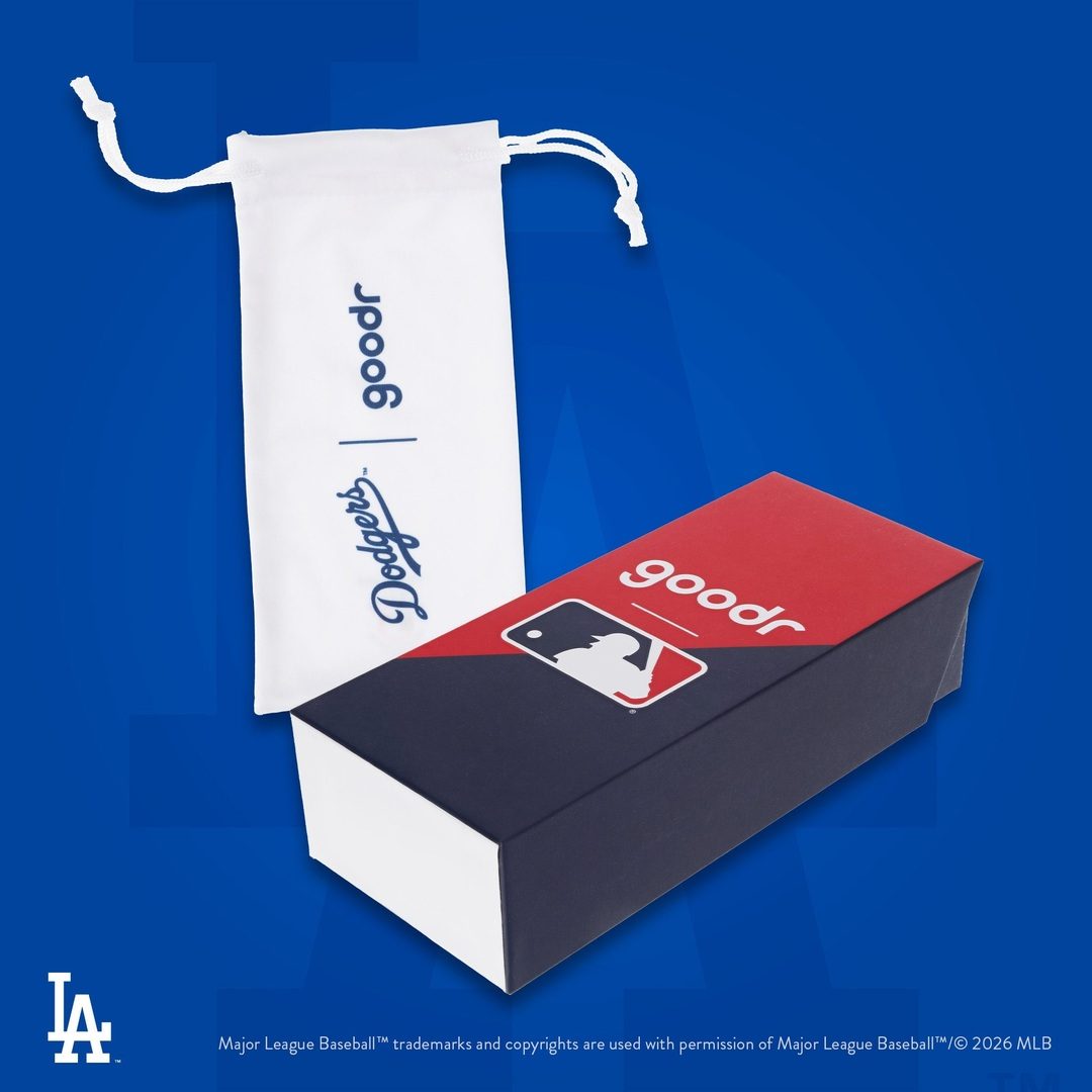 "Live. Breathe. Blue." Los Angeles MLB Polarized Sunglasses Goodr