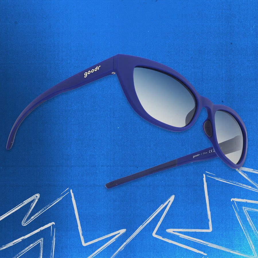 "Midnight Sprint Society" Polarized Cheetah G Sunglasses Goodr