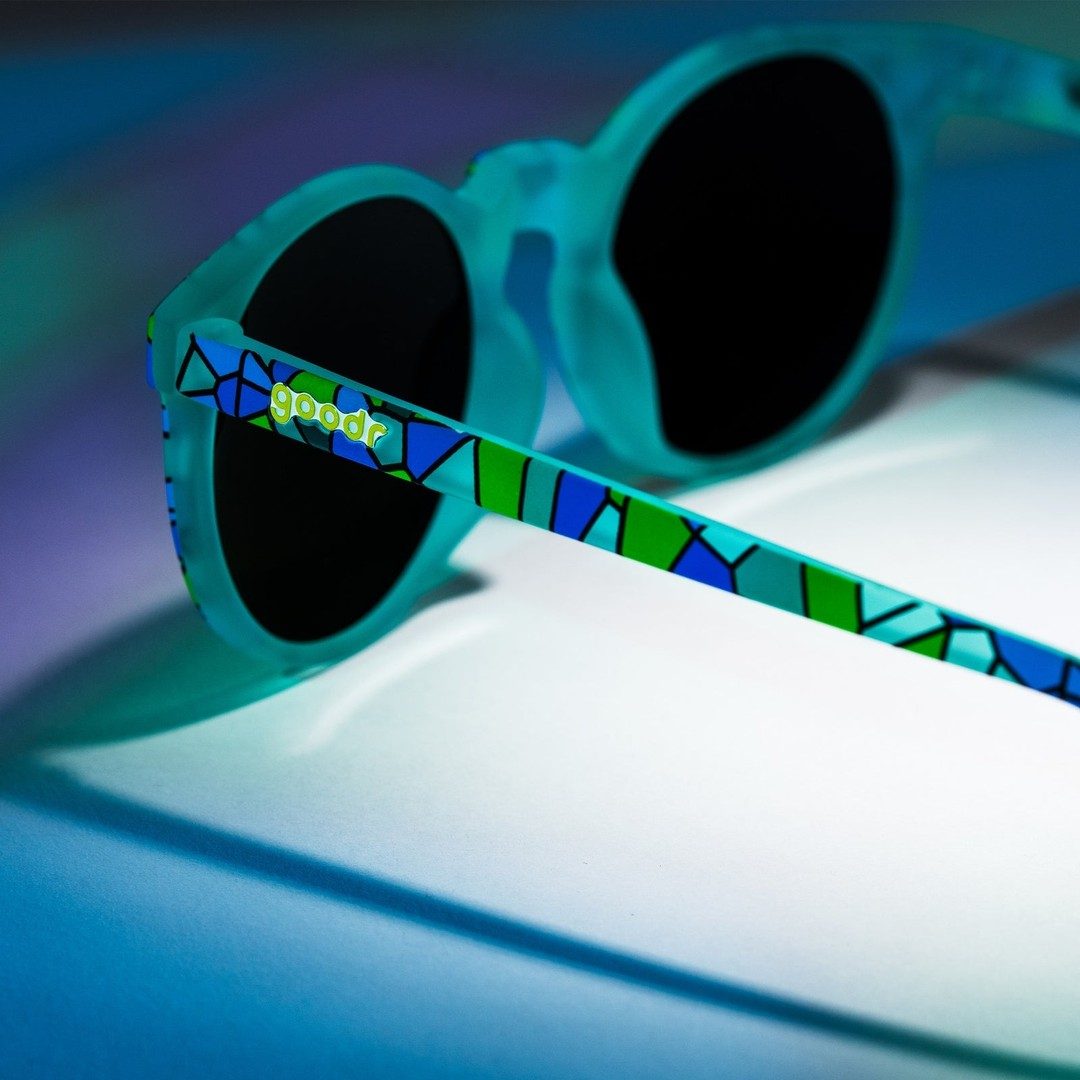 "Moody Mosaic Musings” Limited Circle G Polarized Sunglasses Goodr