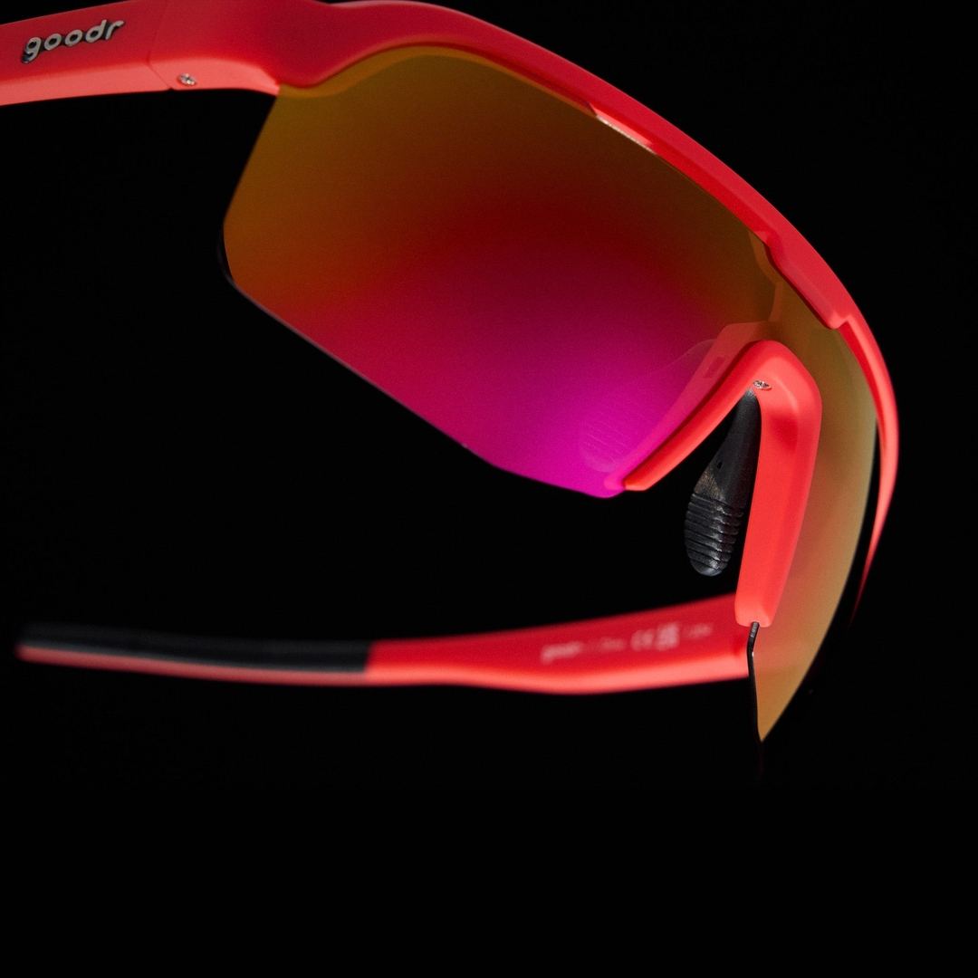 "Dante's Shin Splint Inferno" BOLT G Polarized Sunglasses Goodr