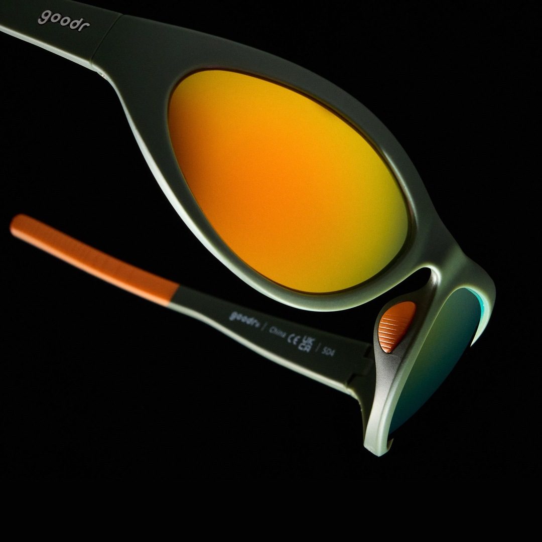 "Grass Stain Hall Of Fame" BUG G Polarized Sunglasses Goodr