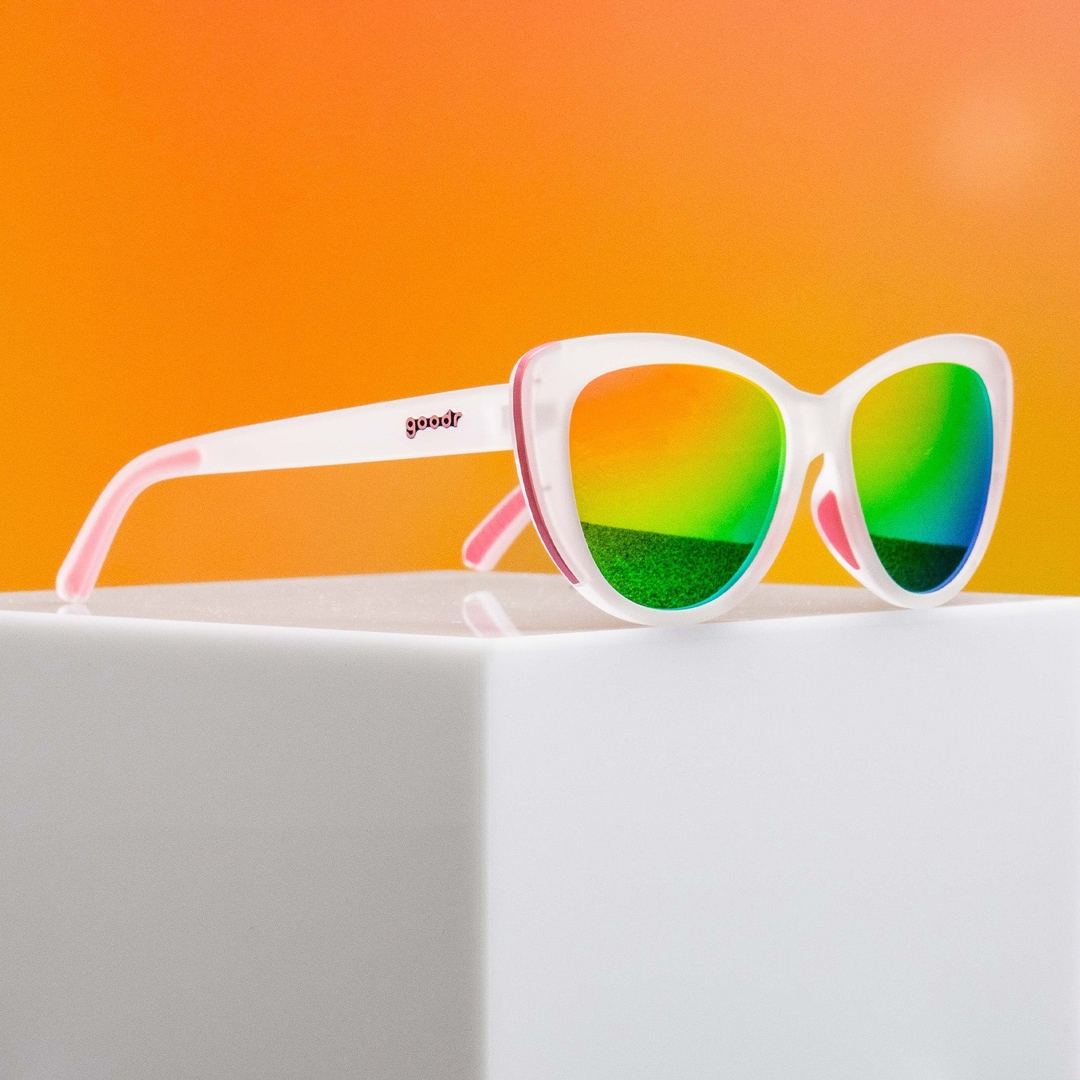 "Rainbow Runway Ready" Glam G Polarized Sunglasses Goodr