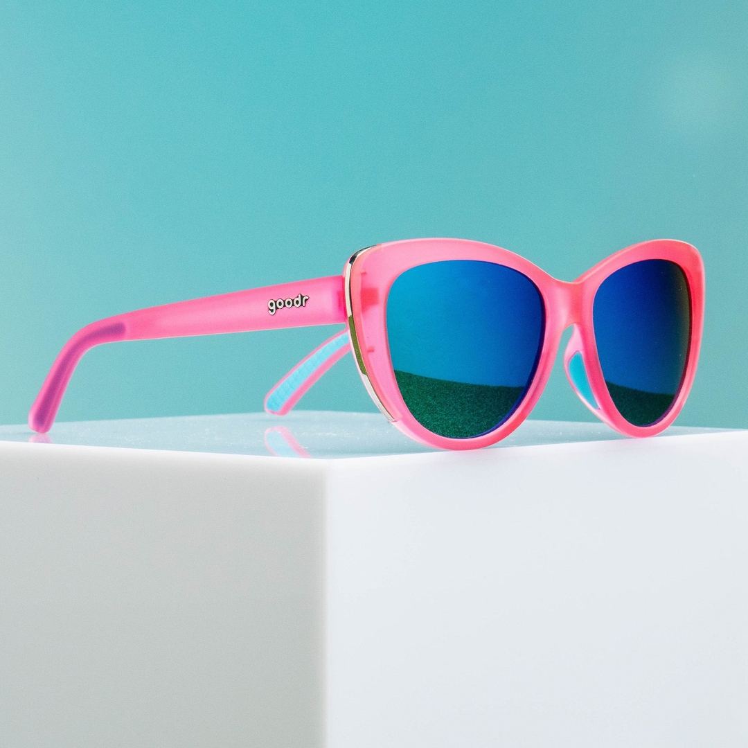 "Flamingo Couture" Glam G Polarized Sunglasses Goodr