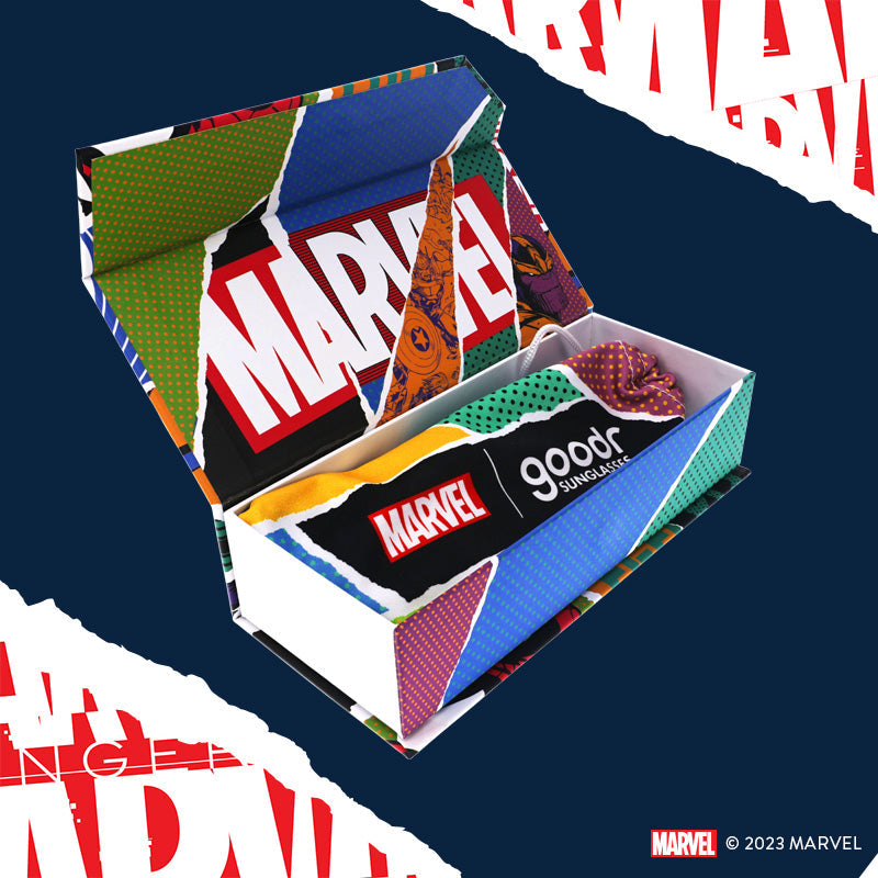 "Find Your Power" Marvel Remix OG Polarized Sunglasses Goodr
