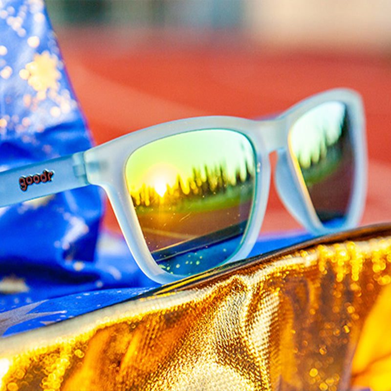 "Sunbathing With Wizards” OG LARGE Polarized Sunglasses Goodr