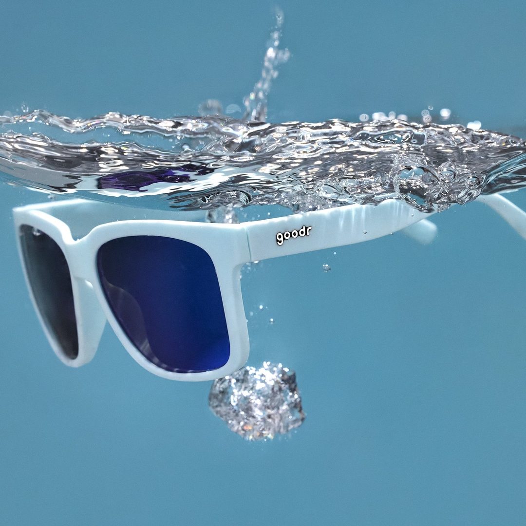"Sea Foam Party Favor” Tidal G Polarized Sunglasses - Floats! Goodr