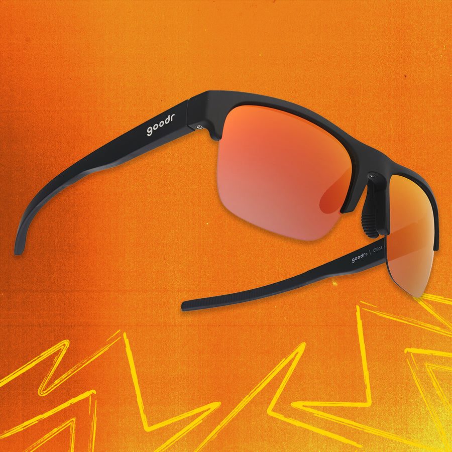 "Slightly Overcooked Legend" Flex G Polarized Sunglasses Goodr