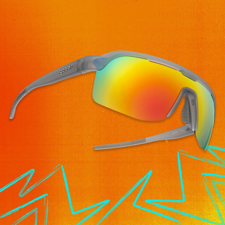 "Too Lit To Quit" BOLT G Polarized Sunglasses Goodr
