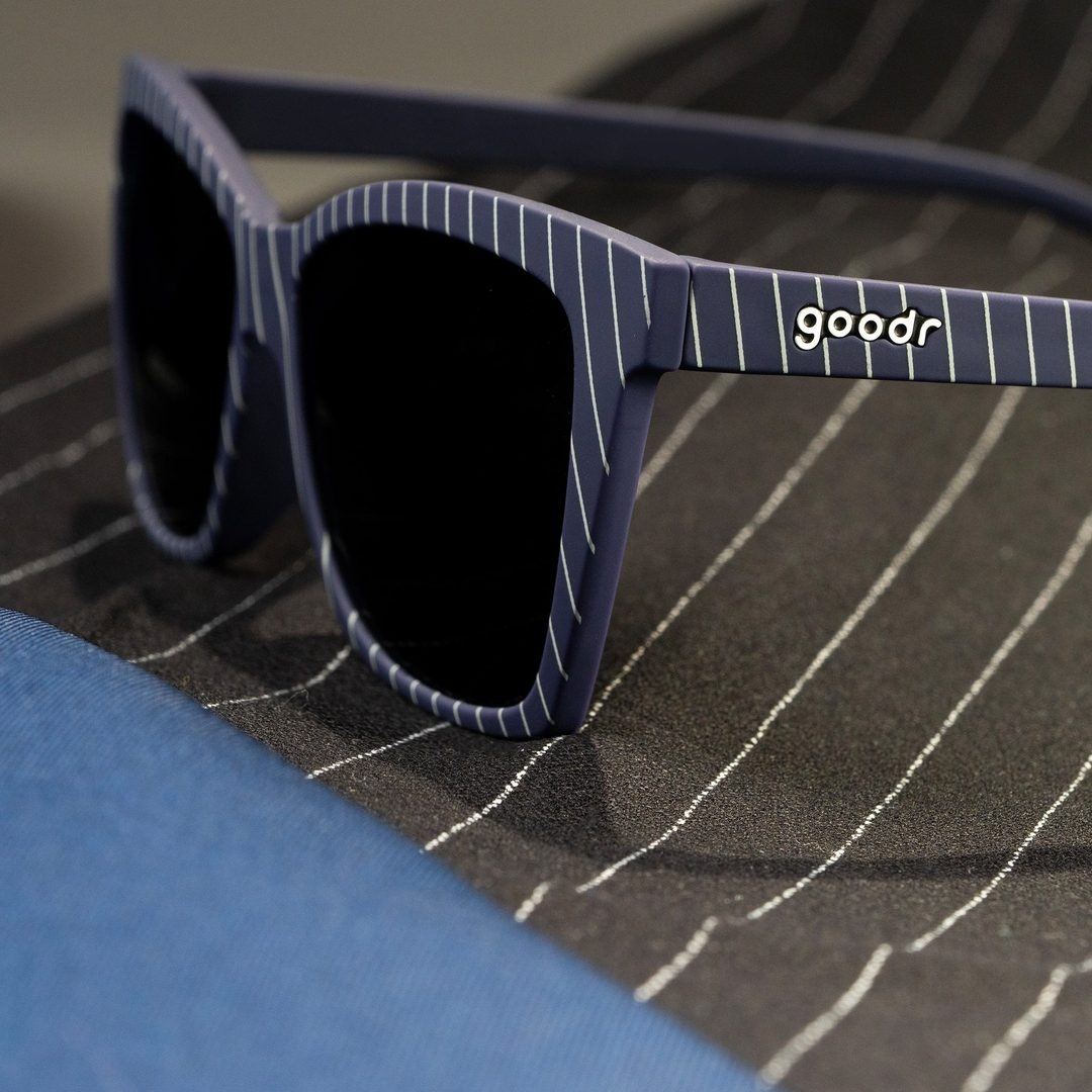 "Navy By Nature" Pop G Formal Polarized Sunglasses Goodr