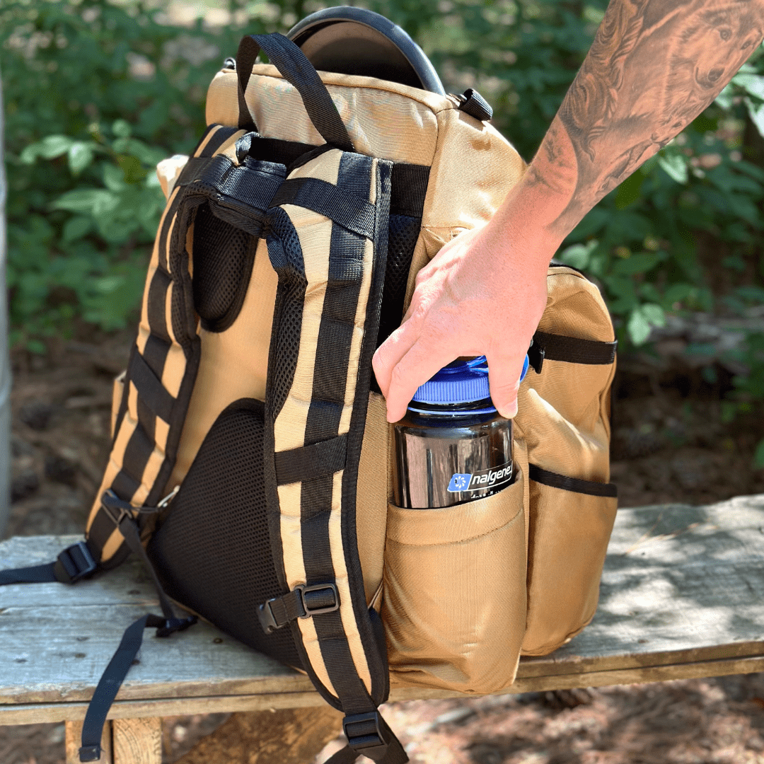 Discology Disc Golf OG V3 Disc Golf Bag - Coyote Tan Discology Disc Golf