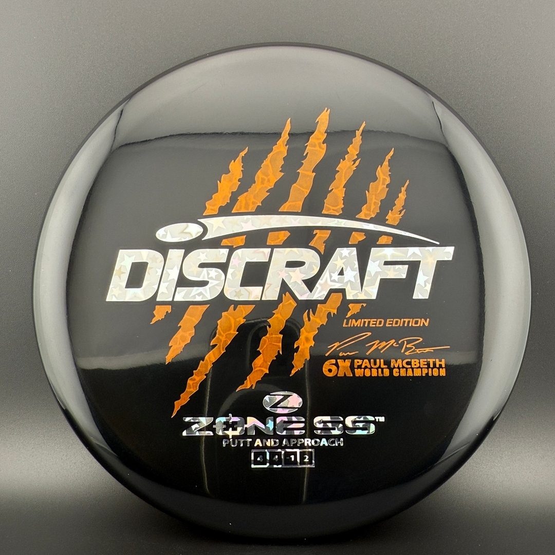 Z Zone SS - Paul McBeth 6x Claws Limited Edition Discraft