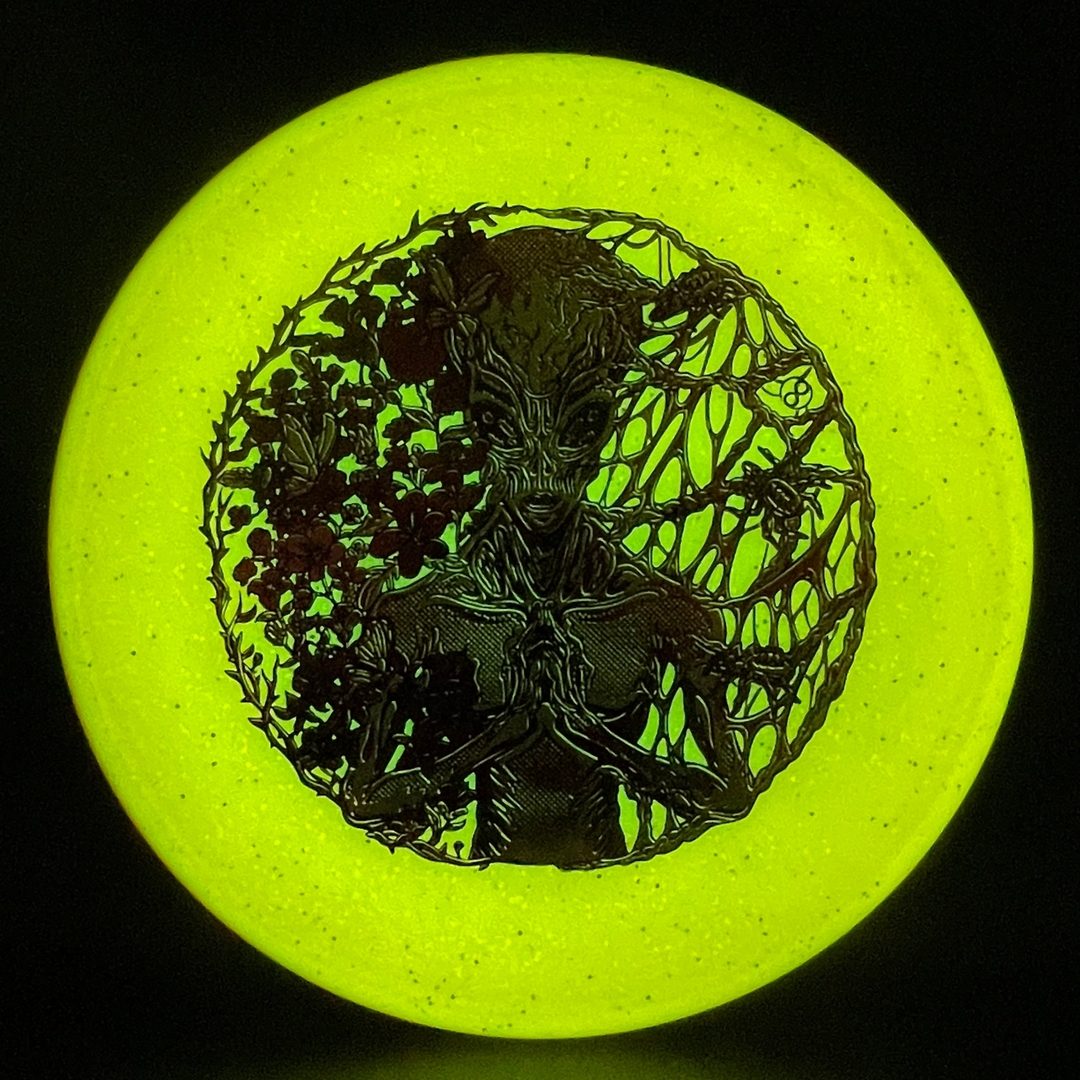 Metal Flake Glow C-Blend Alpaca - Alien Nature Infinite Discs