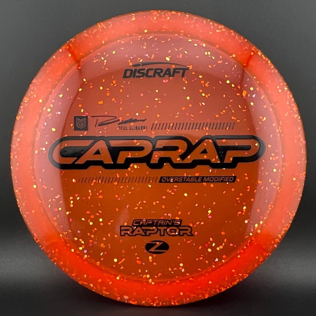 Confetti Z Captain's Raptor - Paul Ulibarri 2026 Discraft