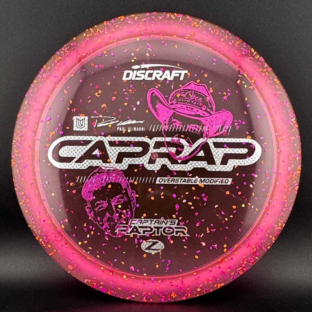 Confetti Z Captain's Raptor - Victory Edition Paul Ulibarri 2026 Discraft