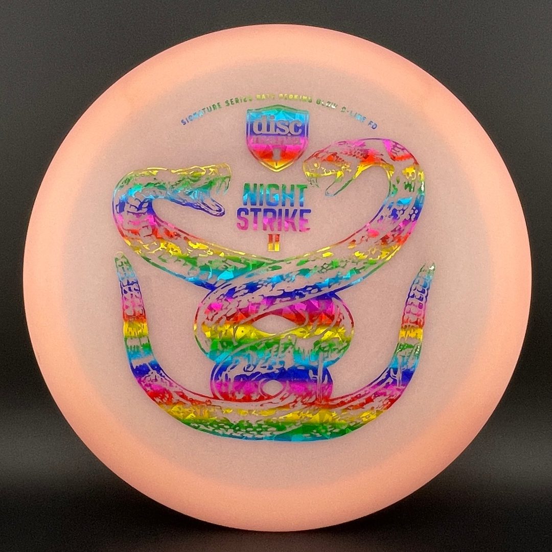 Color Glow C-line FD - Night Strike 2 - Innova Made *Warehouse Stash* Discmania