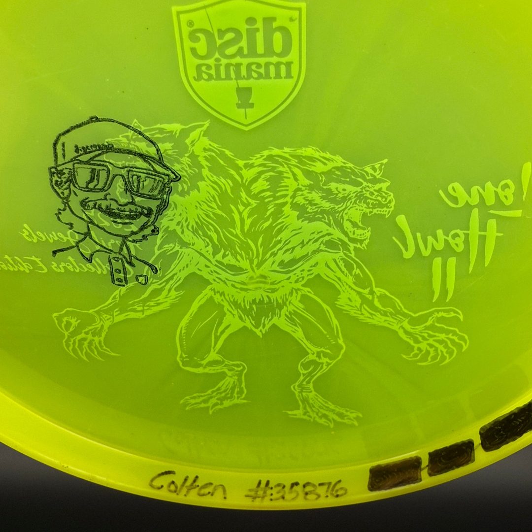 C-Line Drop Prototype - April Jewels Lone Howl II *Colten Stash Used* Discmania