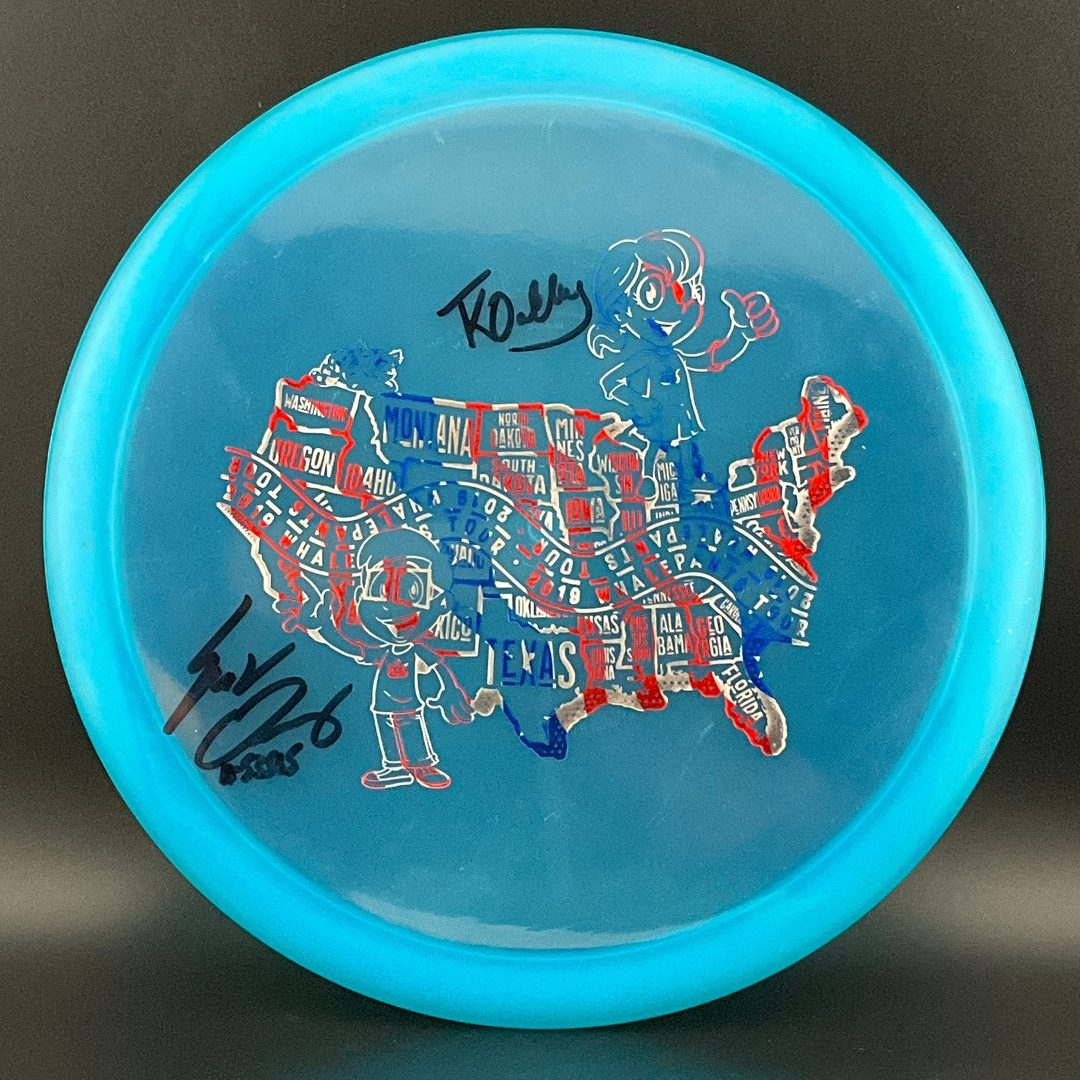 Lucid-Ice Justice *Signed* - 2019 Whalepants Tour LE Dynamic Discs